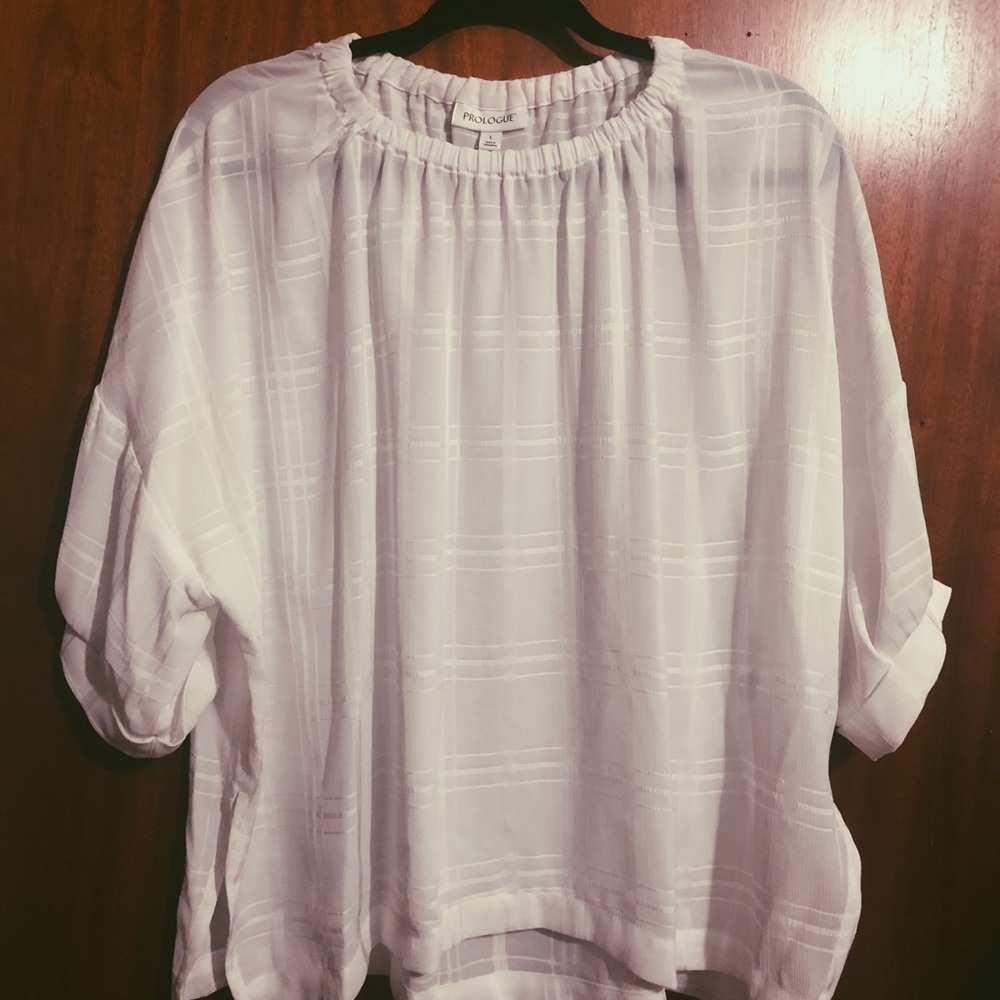 Cute White Off the Shoulder Blouse